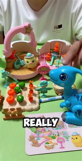 The Dinosaur Wanted to Eat Her… Then He Saw Her House! 🦖🐥🏠😱 #funny