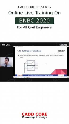 1K views | BNBC 2020 1.2.2 Buildings and Structures 02 Watch full video: https://rb.gy/qaqyba #CADDCORE #bnbc2020 #structuraldesign #structuralengineering #structuralengineer | CADD CORE Training Institute | Facebook