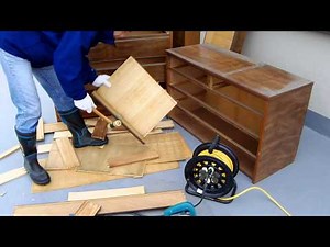 箪笥の壊し方。