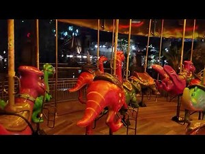Dino Carousel Full Ride at IMG Worlds of Adventure Dubai