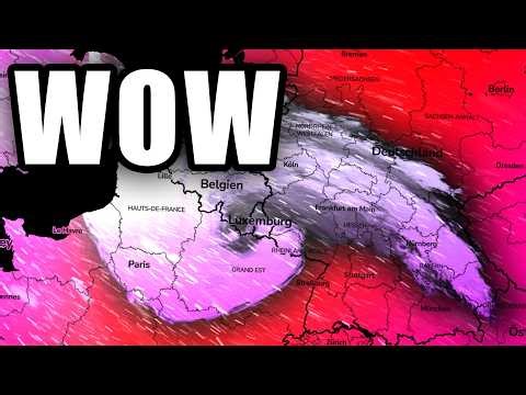 Diese Schneefront meint es ernst... 🔴