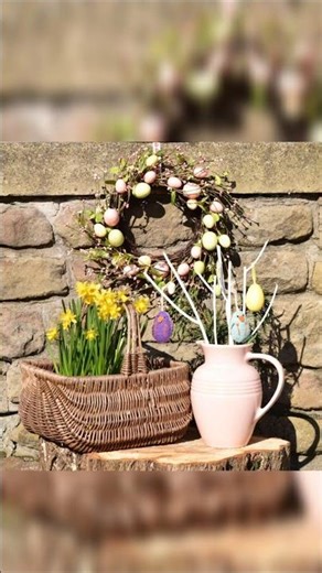 DIY. Rustic Easter Yard.
