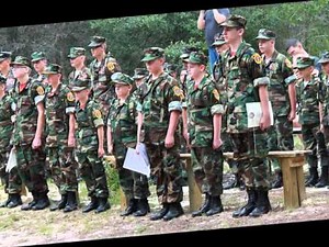 Young Marines Boot Camp Graduation 2012: PVT LUNDY