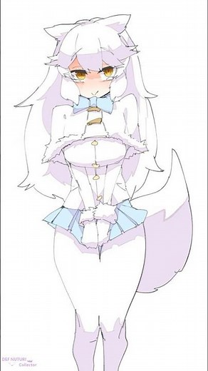 TG TF Transformation | Boy to Wolf Girl #boytogirl #transformation #anime #art #animation