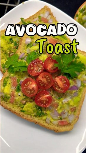 Avocado toast with desi twist| avocado toast recipe! 🍽️😋