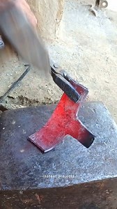 Making an Axe head from scrap metal. | Instant Project