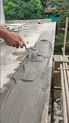 cement cornice installation #profile #relief #homedecor