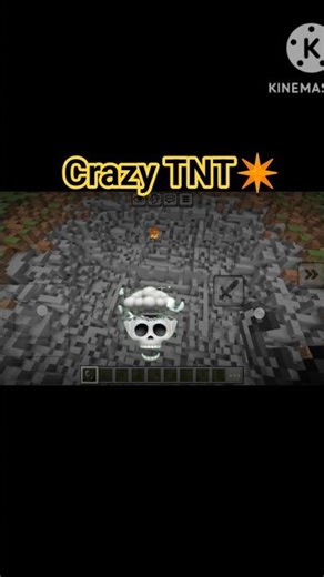 Minecraft crazy TNT🤯💣