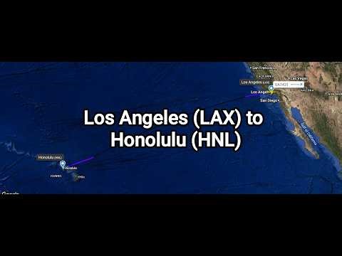 ✈️ LAX to Hawaii in 5 Hours?! United UA1431 Crossing the Pacific 🌴🔥