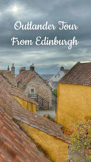 When Blackness and Doune Castle are closed for filming you can visit lots of other Outlander locations. #outlander #outlandertour #scotlandexplore #callenderhouse #aberdourcastle #culross #aberdourcastle #castlesofscotland | Edinburgh Tour Guides