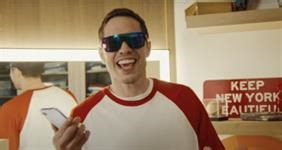 Pete Davidson goes through an upgrade with Verizon