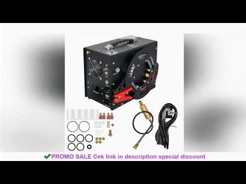 TUXING TXES062 4500Psi 300Bar 12V PCP Air Compressor Portable High Pressure Air Compressor Auto-stop