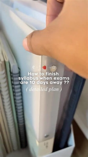 Complete exam syllabus 10 day before exam ?? #studywithme #studyhacks #studymotivation #studytips