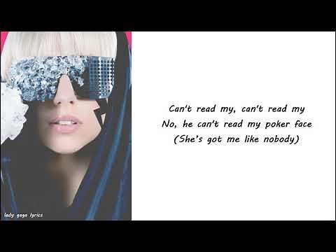 Lady Gaga - Poker Face Lyrics