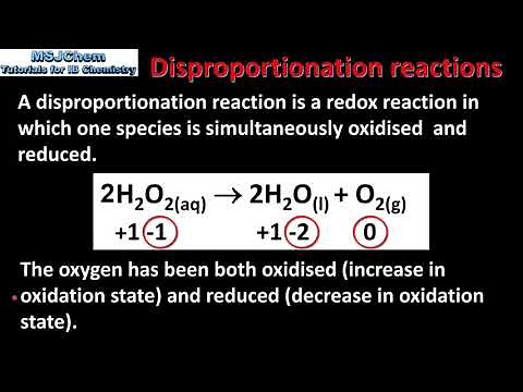 R3.2.1 Disproportionation reactions