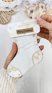 331K views · 3.9K reactions | New template video tutorial on my channel @emiliasieradzan Create these cute Christmas stocking gift card holders with my new template - available on ETSY - link in the comments ☺️ #cardmaking #papercrafting | Emilia Sieradzan Creative Studio | Facebook
