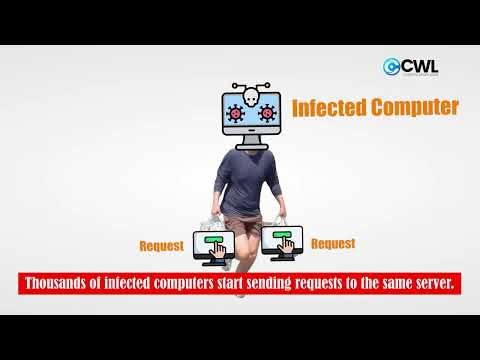 DDoS Attack Explained in 60 Seconds ⚠️ | How Hackers Take Websites Down