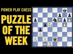 FORKED - Chess puzzle of the week - WHITE TO PLAY | Unat vs Lorscheid, Katowice 2026