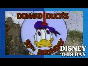 Donald Duck's 50th Anniversary | DISNEY THIS DAY | November 13, 1984