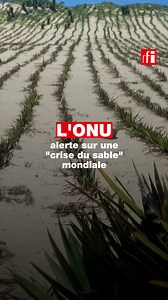 210K views · 136 reactions | Selon un rapport publié par l'#ONU le 26 avril dernier, il est urgent d'agir afin d'éviter une "crise du #sable" à venir. Surexploitation, extraction non réglementée… Avec une consommation qui a triplé en vingt ans, le sable constitue la deuxième ressource naturelle la plus exploitée dans le monde, derrière l'#eau | RFI | Facebook