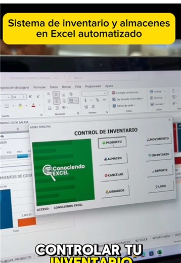 Sistema de Control de Inventario en Excel