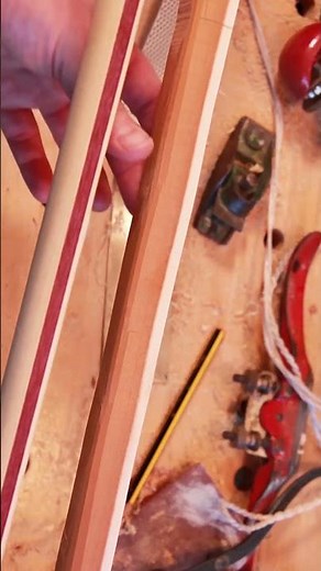 Gluing laminations on a former - How to make a Longbow part 1