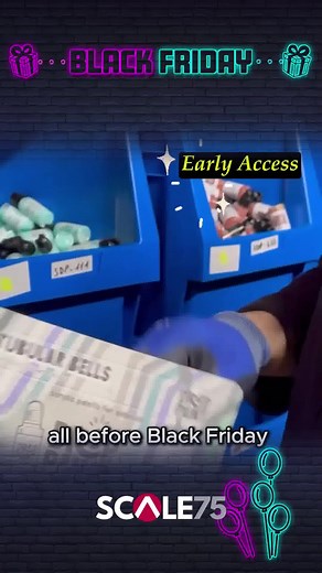 🖌️ Join our VIP list for Black Friday 🖤 Miss out, and you’ll regret it! ⏳ 24H early access before everyone else. | Scale 75