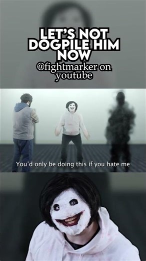 TICCI TOBY EYELESS JACK RAP PART 8 #shorts #jeffthekiller #slenderman #creepypasta #fightmarker