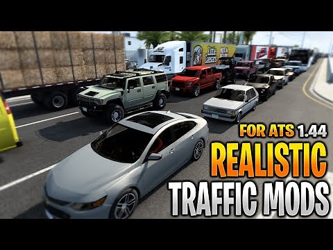 Realistic Traffic Mods for 1.44 | ATS Mods