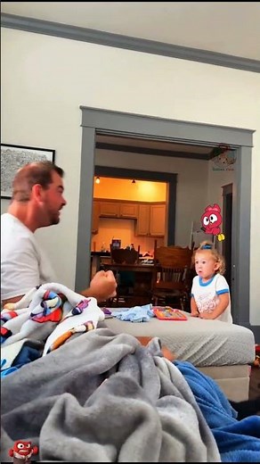 Funny Moments! Dad Fun With Daughter! 😳 babies view 🐣 #babiesview