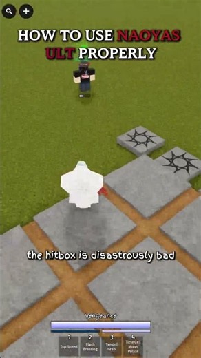 HOW TO USE NAOYA ULT PROPERLY JUJUTSU SHENANIGANS #jjs #roblox