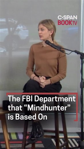 Book TV on Instagram: "Did you know the Netflix series, “Mindhunters,” is based on a real investigative department within the FBI? Rachel Corbett, author of “The Monsters We Make,” chronicles the history of criminal profiling and the FBI behavioral science unit this Sunday at 8:30 PM ET on @cspan 2 @booktv. #books #author #mindhunter #fbi #crime"