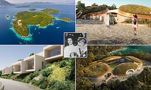 Move over Mustique! How the £100million Greek island Skorpios once owned by Aristotle Onassis and the location of his wedding to Jackie Kennedy is set to become a new luxury playground for the mega-rich