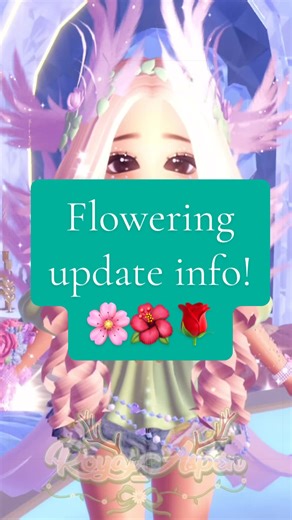 Everything we know about the new flowering 2026 update! Diamond sets, mermaid shop sets and toy sets incoming! #royalehigh #roblox #update #royalehighroblox #newset