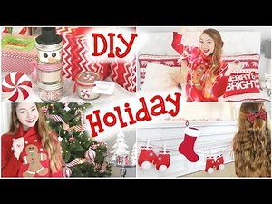 DIY Holiday Room Decor, Sweater, & Gifts! | Meredith Foster