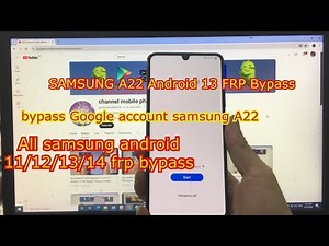 How to Bypass FRP on Samsung A22 Running Android 13 - Step-by-Step Guide | bypass google account
