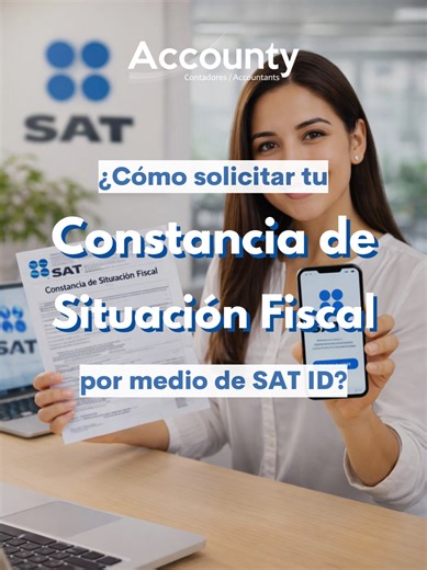 Solicita tu Constancia de Situación Fiscal con SAT ID