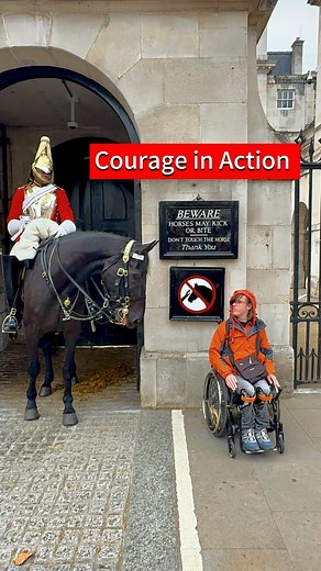 1.1M views · 24K reactions | Sure! Here's a revised version: "Where Royalty Embraces Resilience: An Inspiring Journey of Courage"  Horse Guard, London  Filmed in September 2025 #Courage #Royalty #Strength #Lifestyle #Inspiration  | The Royals King's Guard's England | Facebook