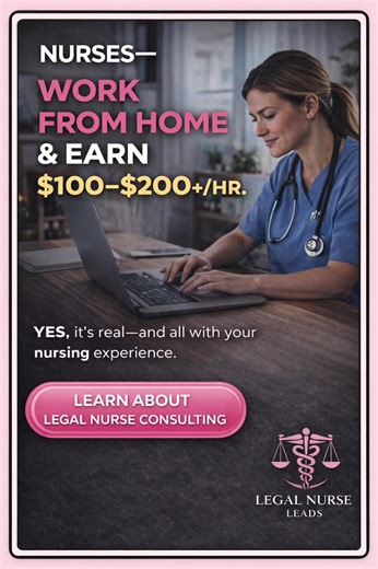 You didn’t go into nursing to be exhausted, overstimulated, and counting PTO like survival currency. There are nursing paths that let you work from home, control your schedule, and be paid for your brain — not your burnout. 👇🏻 Comment GUIDE if you want to see how nurses transition into legal nurse consulting. ✅ And FOLLOW me if bedside burnout has been whispering a little too loud lately.