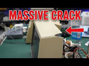 Restoring A Beautiful Amber Composite CRT Monitor