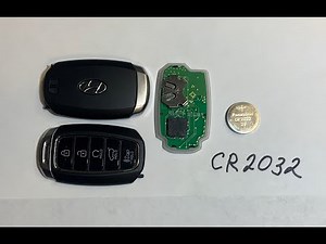 HYUNDAI KEY FOB BATTERY REPLACEMENT KONA SANTA FE PALISADE ELANTRA ACCENT 2020 2021 2022 2023 2019