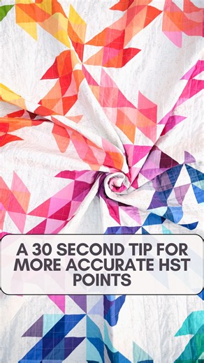 Quilts, Patterns, Tutorials on Instagram: "***For the rest of the year, I am reposting my most popular posts from 2025. Lots of people had a question about this reel: why didn’t I just use one long rectangle and then use the stitch & flip method to make the triangle? You definitely can make it that way, but it uses more fabric, it can be a little more wonky, and it limits your ability to make the quilt scrappy. I have used that method in some patterns and sometimes I use HSTs. I try to use my be