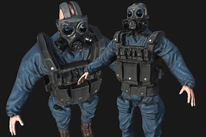 Soldier gas mask | Characters | Unity Asset Store