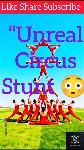 Amazing Circus Girl Formation| Stunt performance art #Shorts