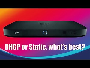 Setting your SkyQ to a Static IP Address