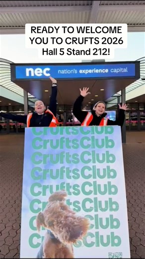 It’s been a looooong day but we are all set up! See you tomorrow!#crufts2026