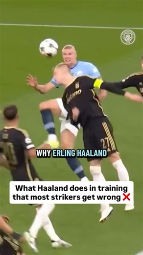 Sol | Keynote Speaker 🎤 on Instagram: "All men are created equal. Some work harder in preseason. @erling understands the power of predictive coding. This is the brain’s ability to constantly forecast what will happen next and act before events fully unfold. You train it by practicing the same situations again and again and deliberately noticing micro cues like a defender’s body shape the goalkeeper’s balance and the angle of the ball. This builds up the strikers instinct and is why Haaland is s