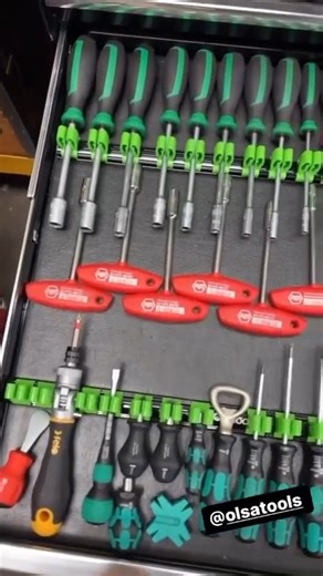 Customize and organize your screwdrivers in your toolbox drawer with our sleek and efficient screwdriver organizer. No more digging around, just grab and go! 🌟Smash like and save this post for later! 📹@abd.tools . . . . . . #olsatools #olsatoolsorganizer #domoredobetter #ScrewdriverHolder #ToolboxOrganization #EfficientWorkspace #GetOrganized #ToolStorage #ToolboxUpgrade #ClutterFreeToolbox #EasyAccess #TimeSaving #ToolGameStrong #DIYEnthusiast #ProfessionalCraftsman #CraftsmanshipMatters #Mus