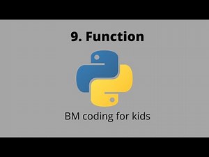 Python Functions kids tutorial | Tutorial 9 | BM coding for kids