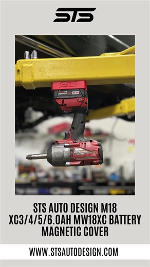 Level up your workspace with the M18 XC3/4/5/6.0ah MW18XC Magnetic Battery Cover by STS Auto Design! 🚀💪 Engineered for precision and innovation, this powerful battery cover is designed to boost productivity and streamline your workspace. ✅ Seamless Compatibility for M18 XC batteries ✅ Unmatched 400 lbs clamping power for superior stability ✅ FREE Shipping in the Continental USA ✅ International shipping available Say goodbye to disorganized tools and hello to unmatched efficiency. Get yours tod
